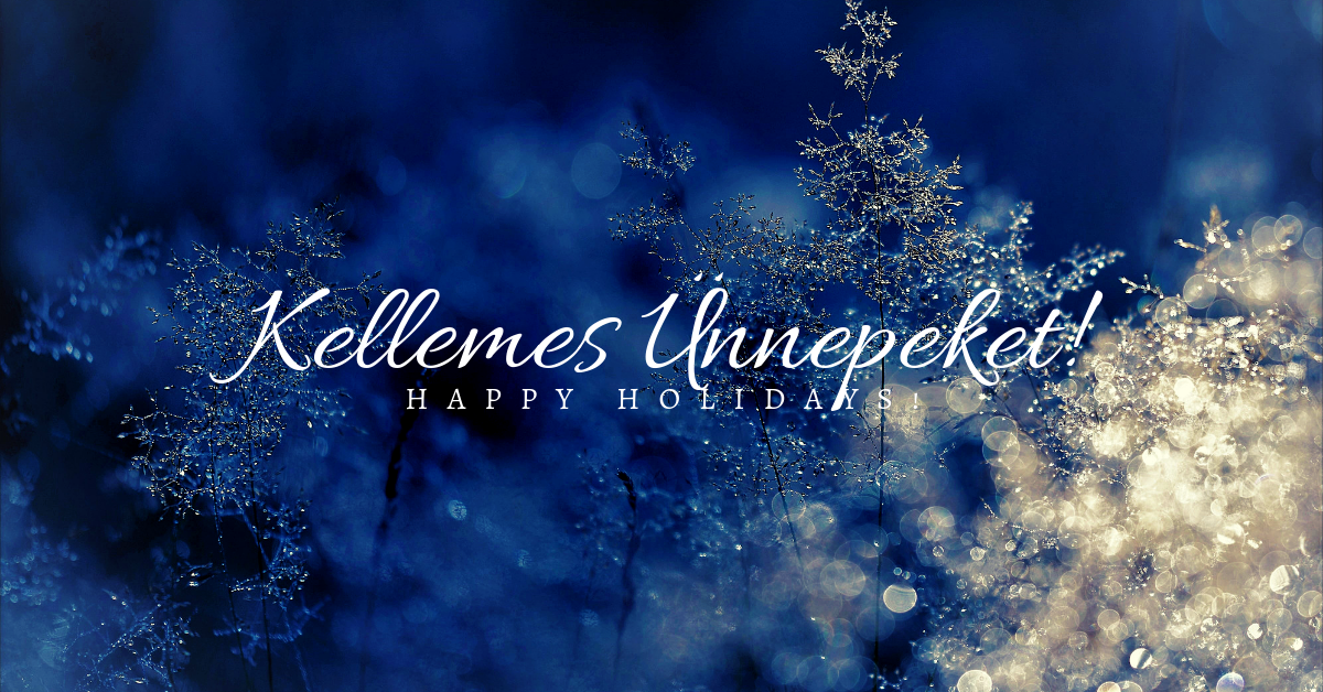 Kellemes Ünnepeket!